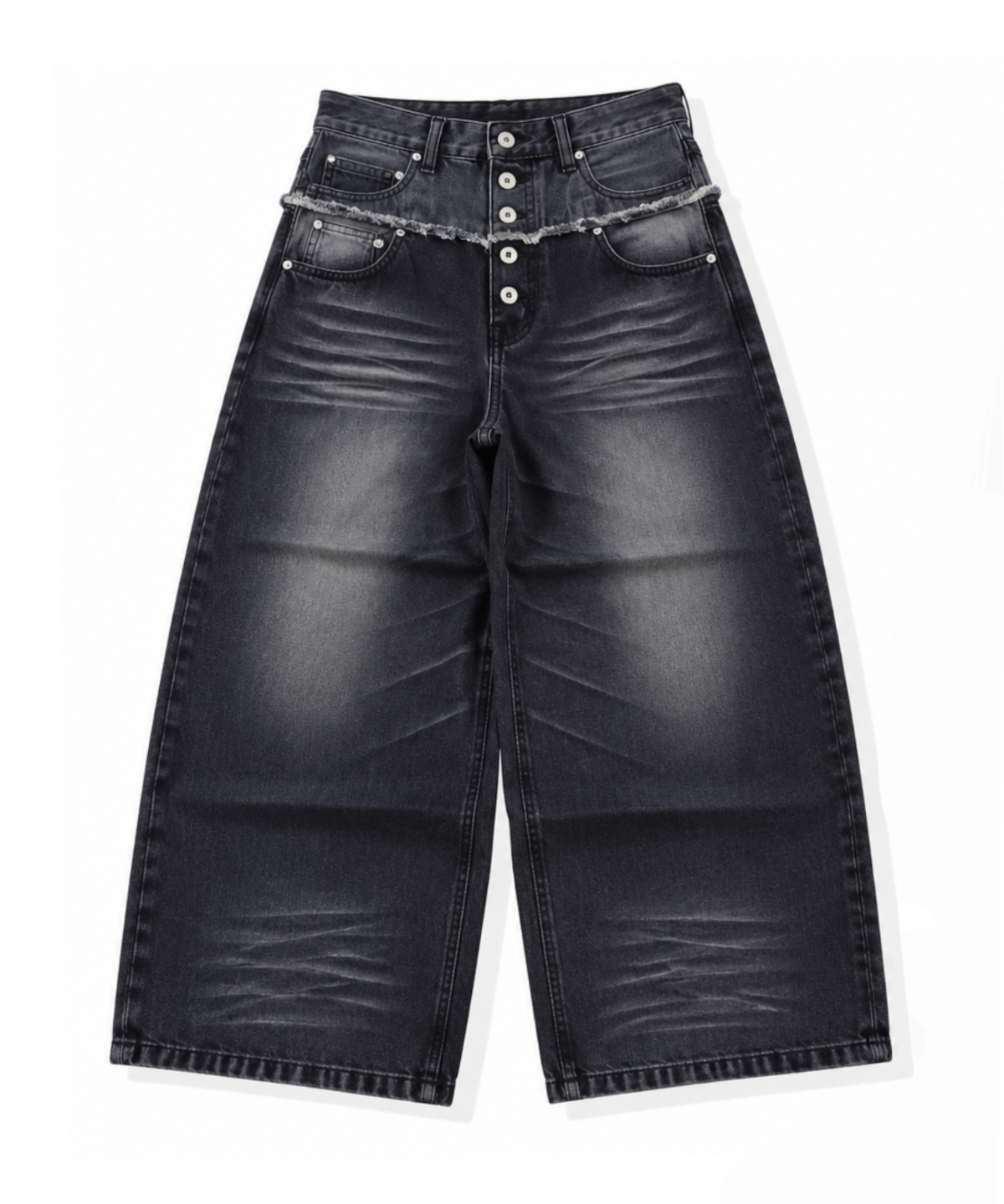 CUT-UP LOOSE FIT DENIM