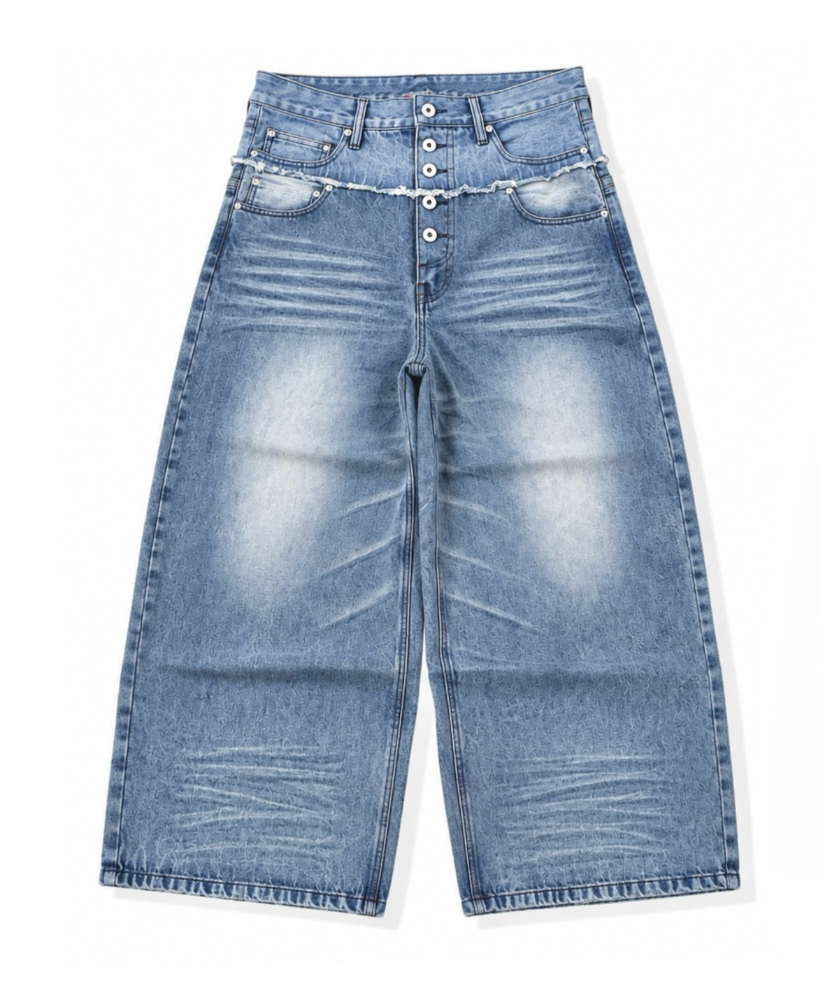 CUT-UP LOOSE FIT DENIM