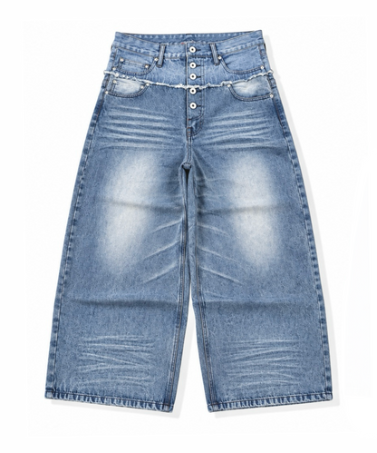 CUT-UP LOOSE FIT DENIM
