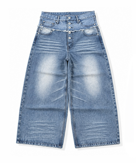 CUT-UP LOOSE FIT DENIM