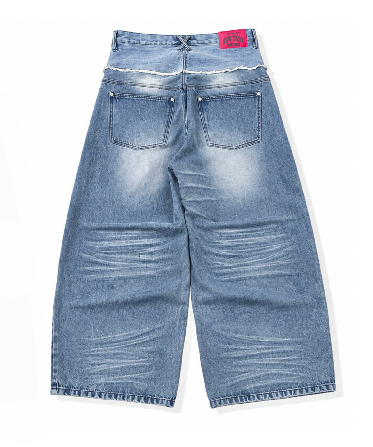 CUT-UP LOOSE FIT DENIM