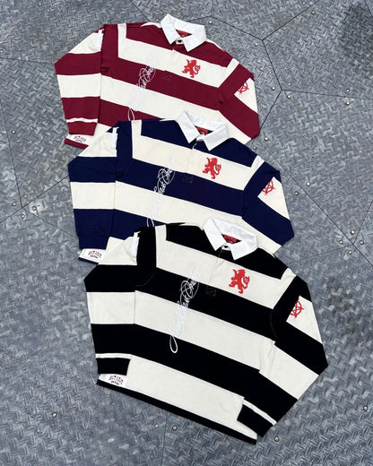 UNION JACK HEAVY STRIPE RUGBY SHIRT