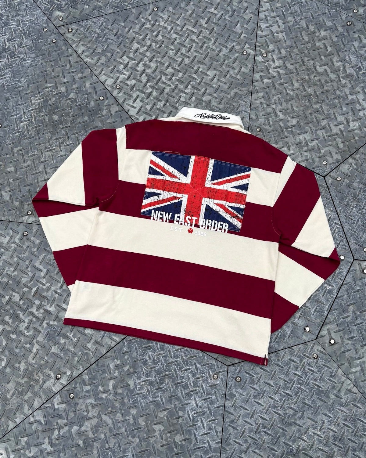 UNION JACK HEAVY STRIPE RUGBY SHIRT
