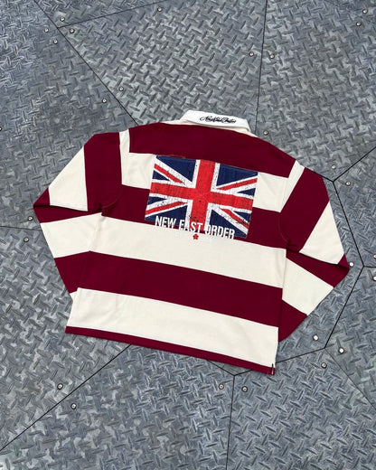 UNION JACK HEAVY STRIPE RUGBY SHIRT