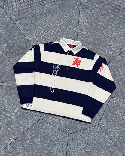 UNION JACK HEAVY STRIPE RUGBY SHIRT