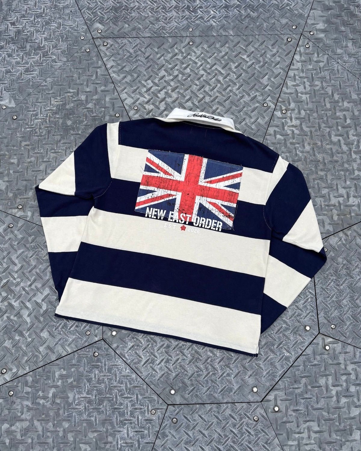 UNION JACK HEAVY STRIPE RUGBY SHIRT