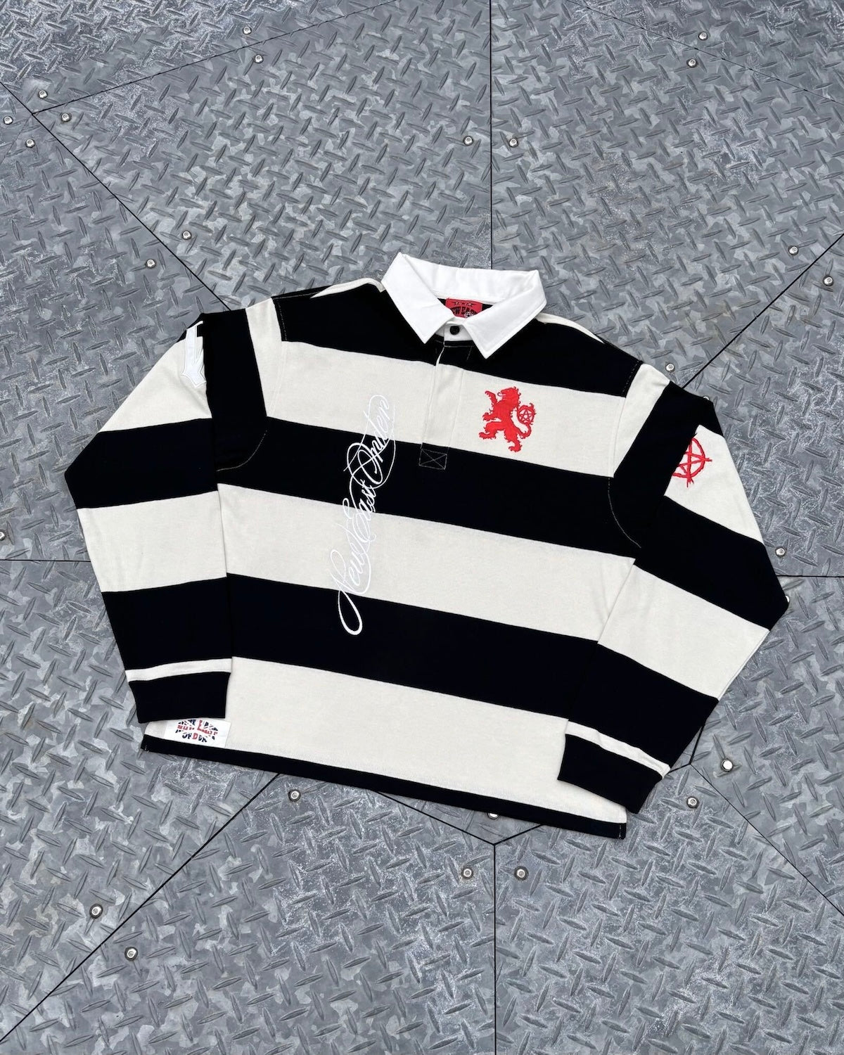 UNION JACK HEAVY STRIPE RUGBY SHIRT