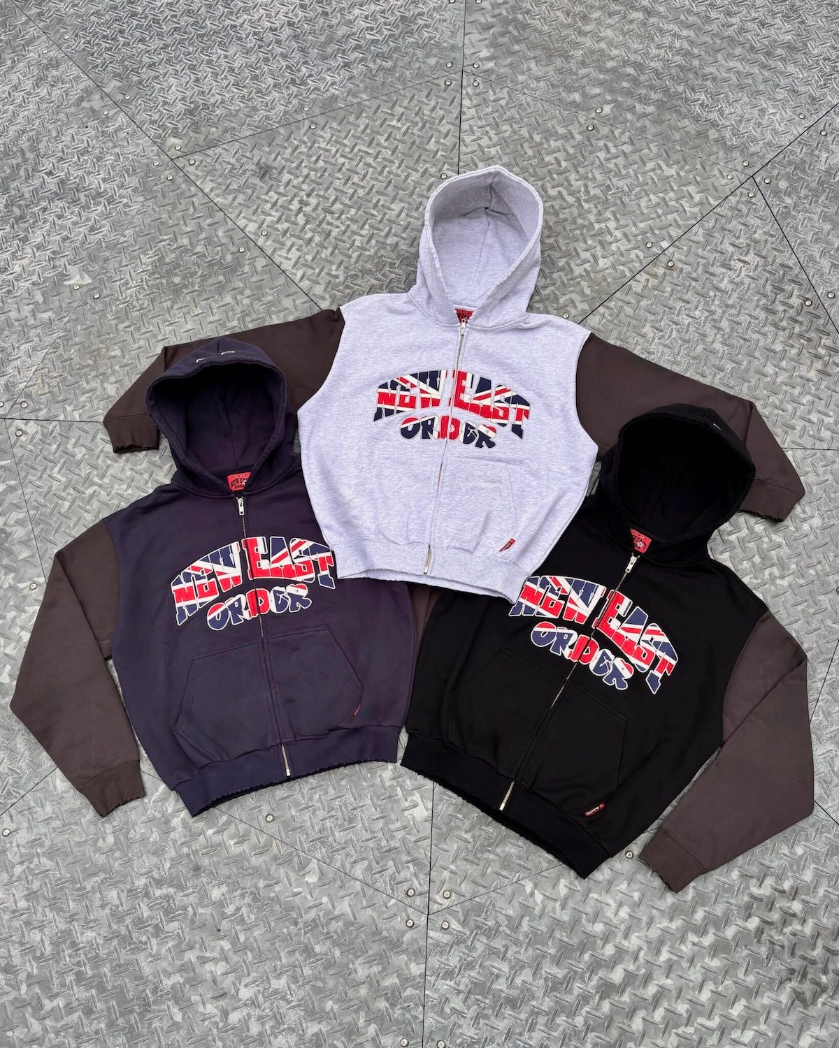 UNION JACK LOGO HOODIE