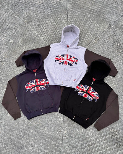UNION JACK LOGO HOODIE