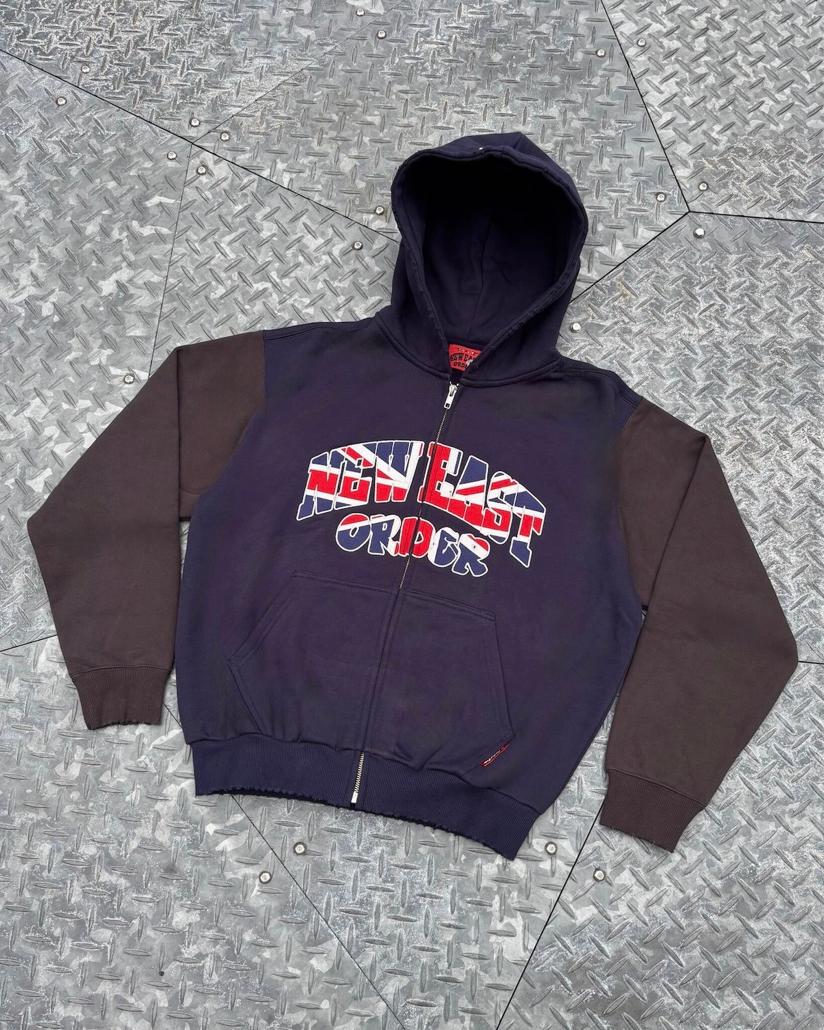 UNION JACK LOGO HOODIE