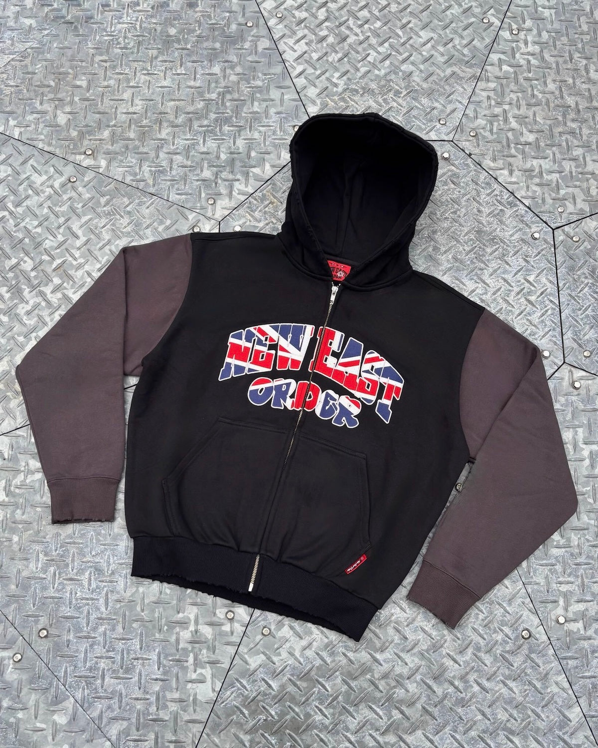 UNION JACK LOGO HOODIE