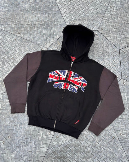 UNION JACK LOGO HOODIE