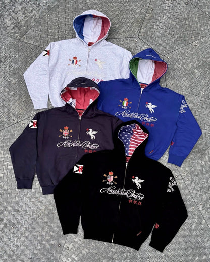 World Flag Hoodie