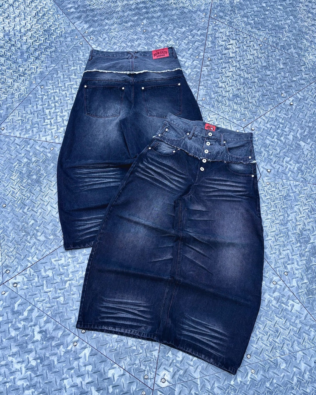 CUT-UP LOOSE FIT DENIM