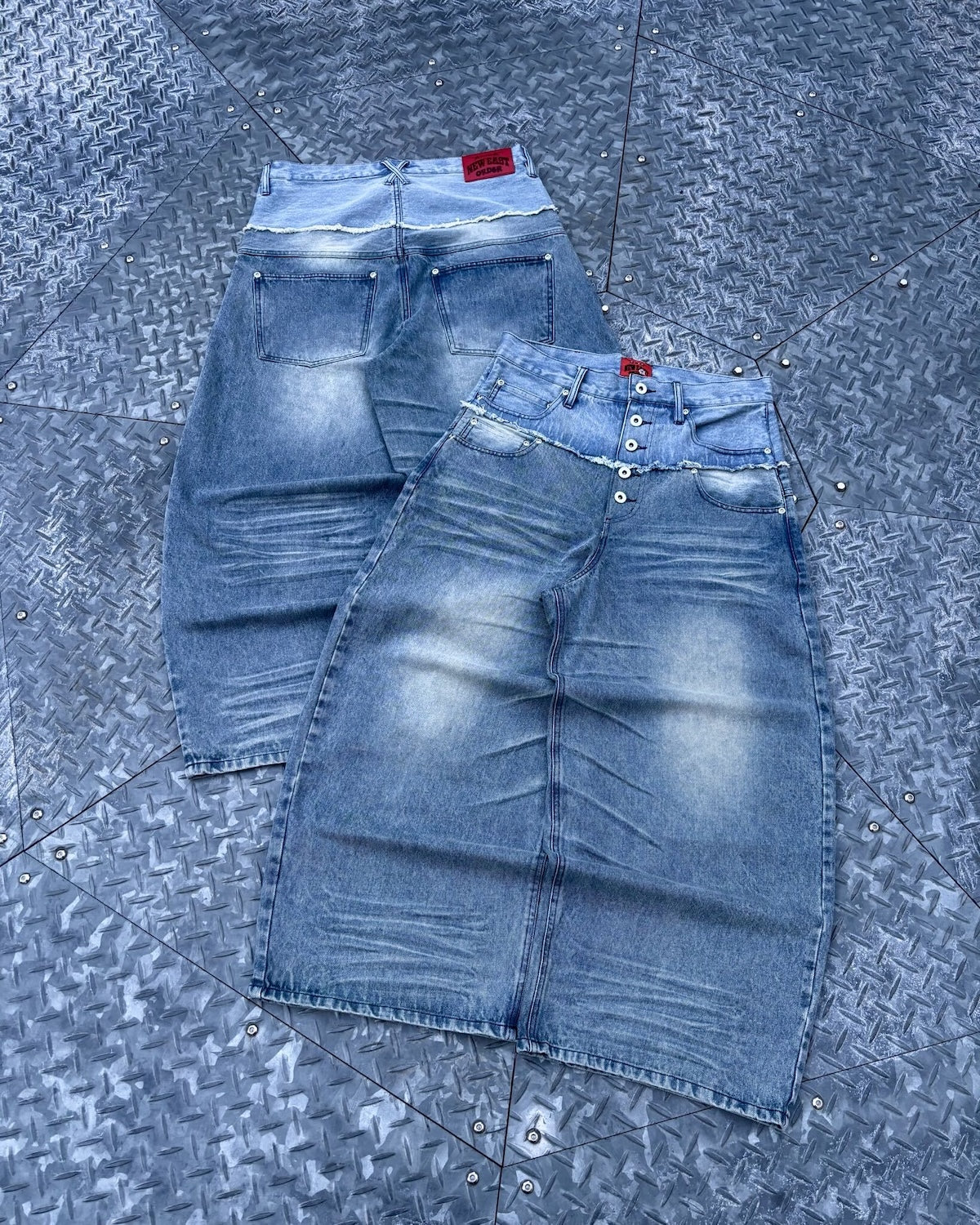 CUT-UP LOOSE FIT DENIM