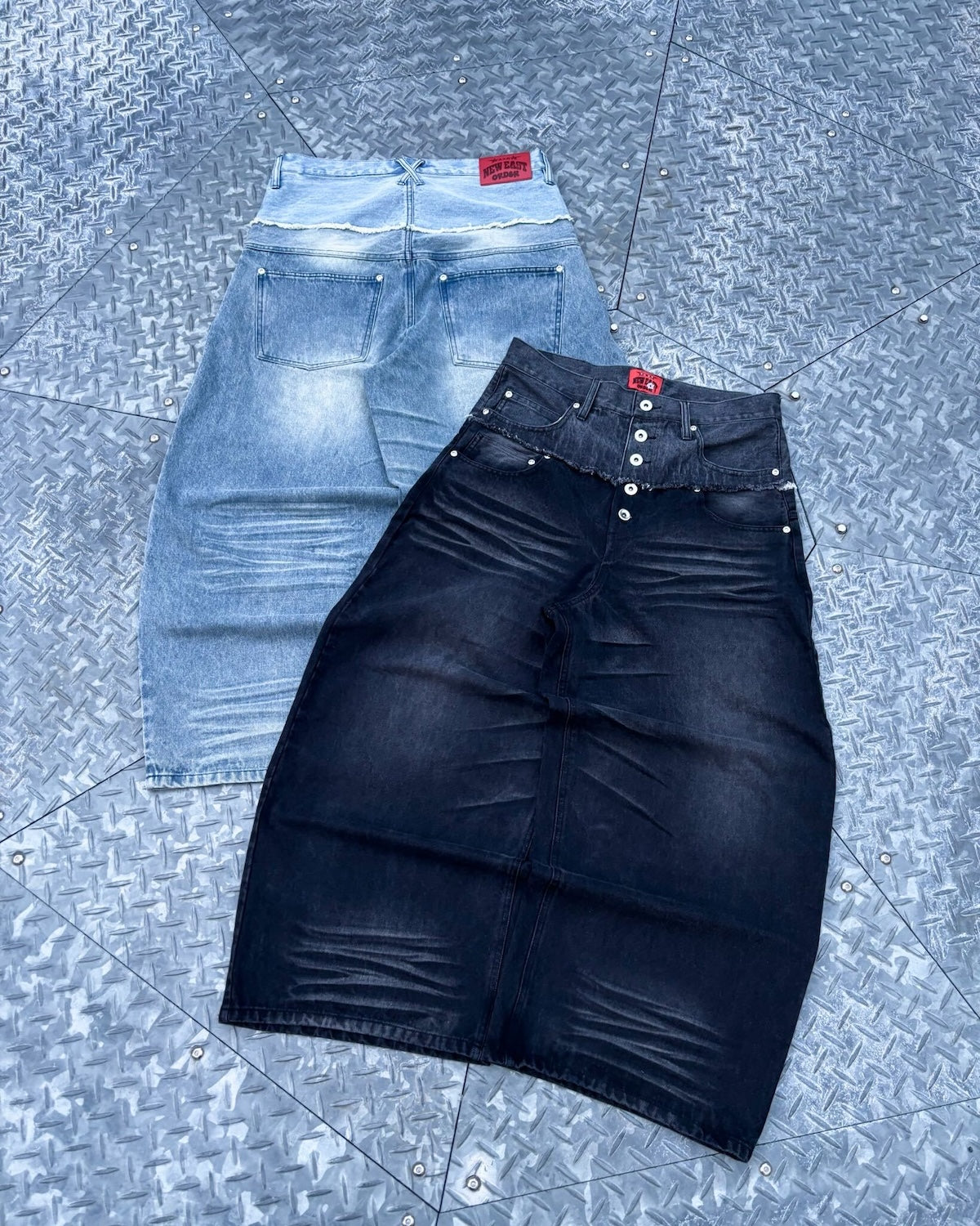 CUT-UP LOOSE FIT DENIM