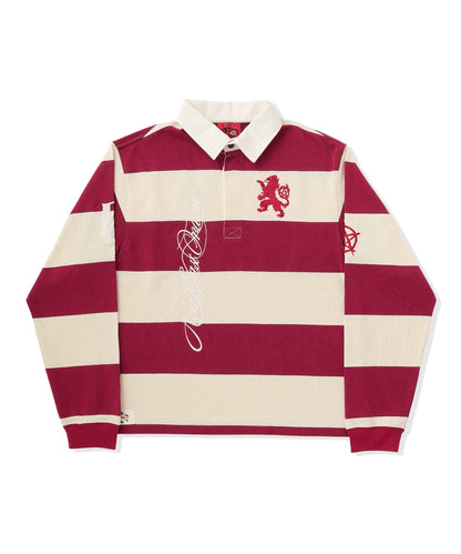 UNION JACK HEAVY STRIPE RUGBY SHIRT