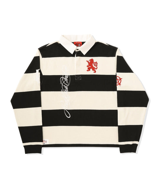 UNION JACK HEAVY STRIPE RUGBY SHIRT