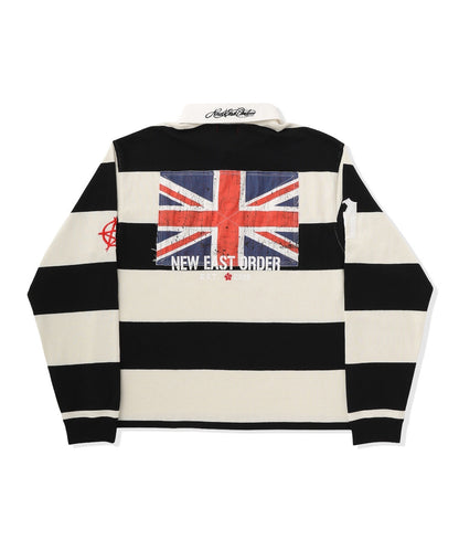 UNION JACK HEAVY STRIPE RUGBY SHIRT