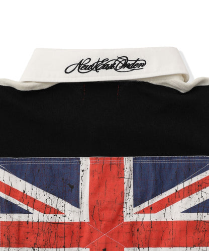 UNION JACK HEAVY STRIPE RUGBY SHIRT