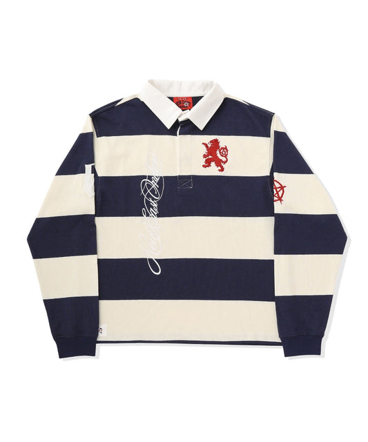 UNION JACK HEAVY STRIPE RUGBY SHIRT