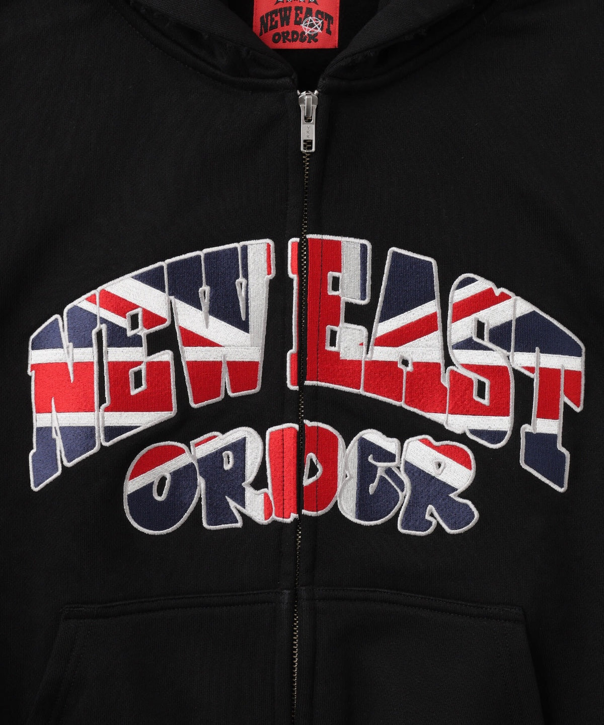 UNION JACK LOGO HOODIE