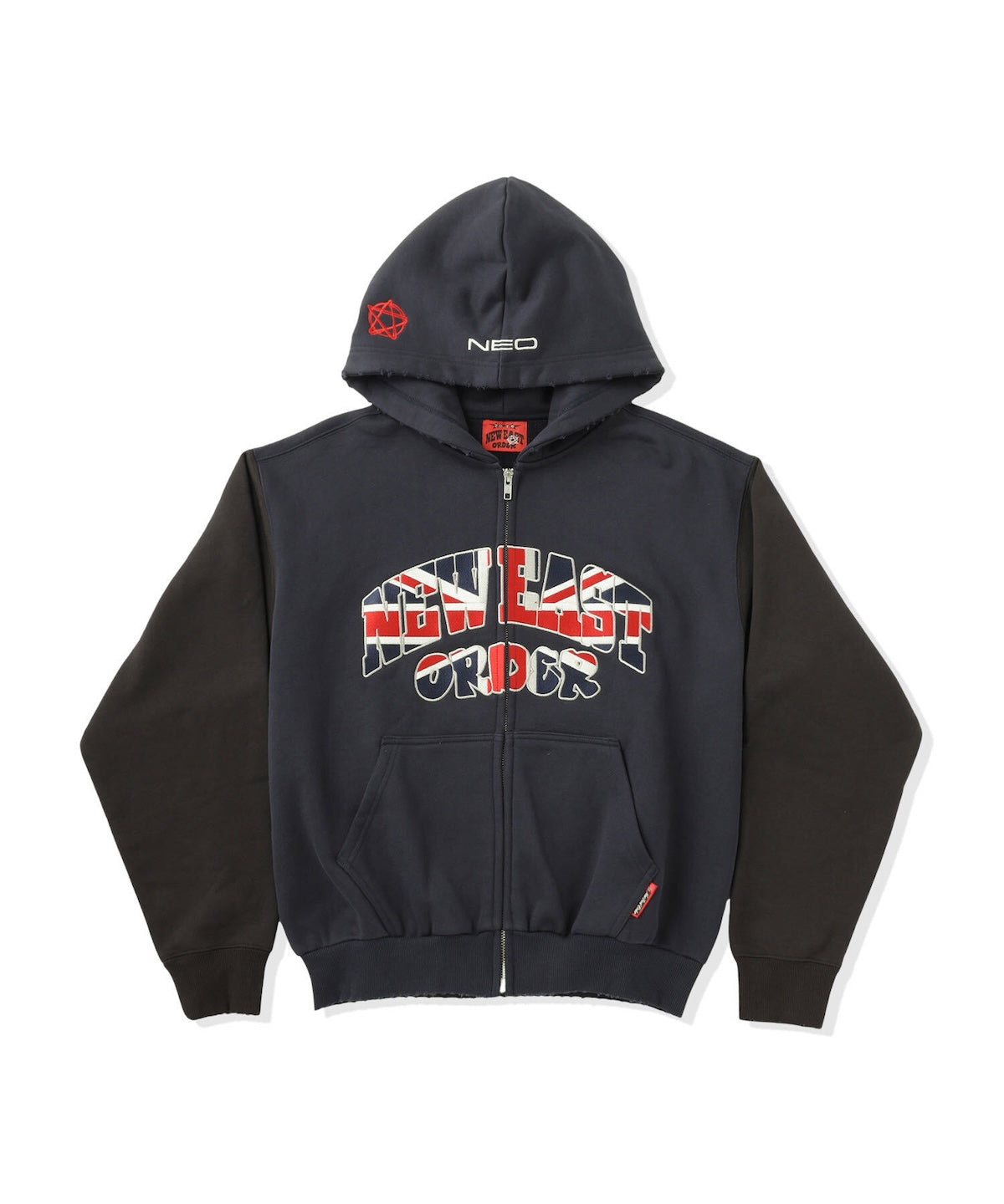 UNION JACK LOGO HOODIE