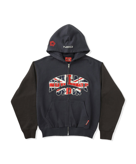 UNION JACK LOGO HOODIE