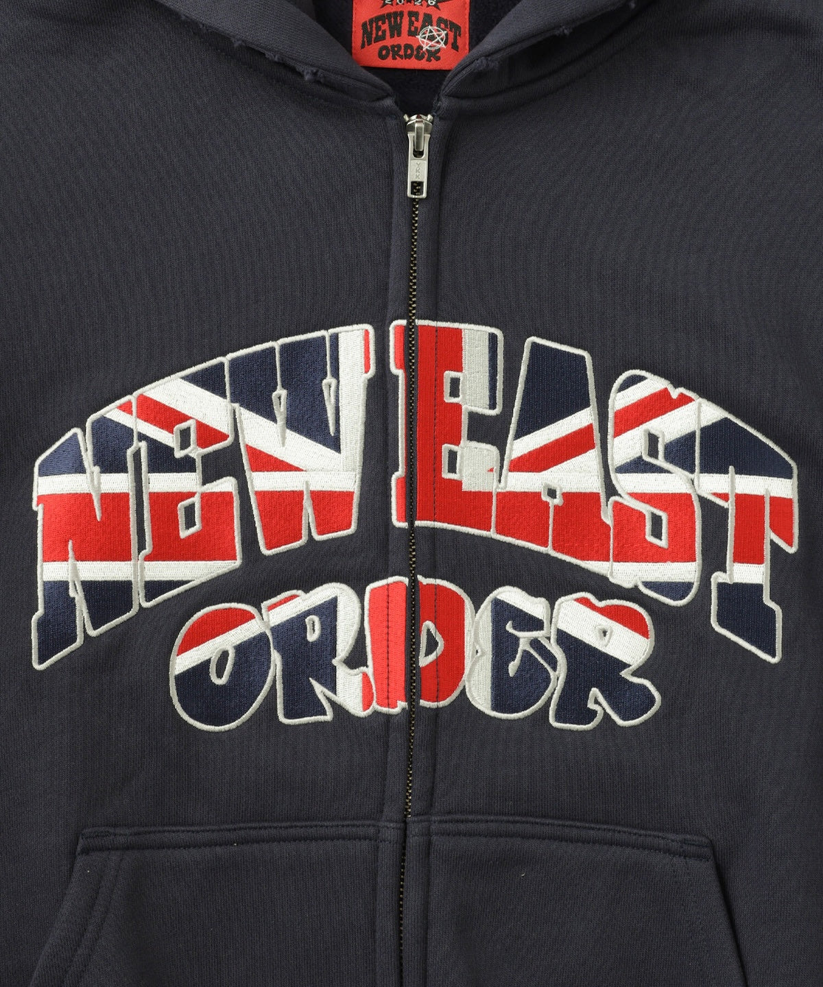 UNION JACK LOGO HOODIE