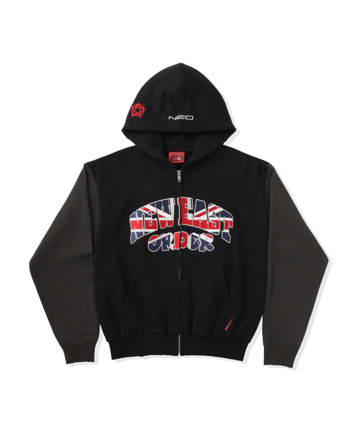 UNION JACK LOGO HOODIE