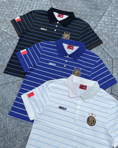 Italy Stripe Football Polo