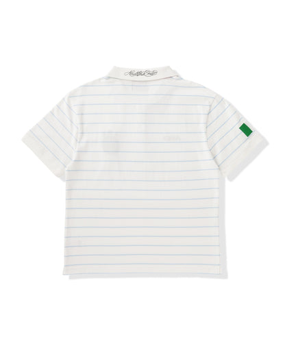 Italy Stripe Football Polo