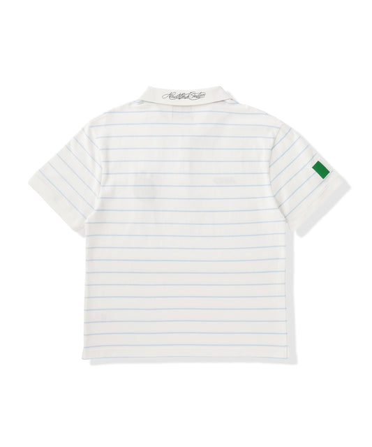 Italy Stripe Football Polo