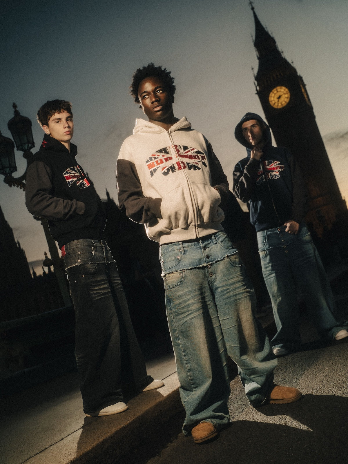 UNION JACK LOGO HOODIE